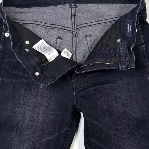 J. Crew Jeans Women's 27T Vintage Straight Stretch Indigo Blue Denim Skinny - Picture 3 of 16